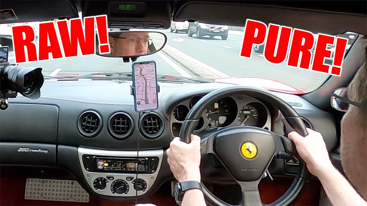 RAW! Ferrari 360 Modena pure driving experience! | MGUY