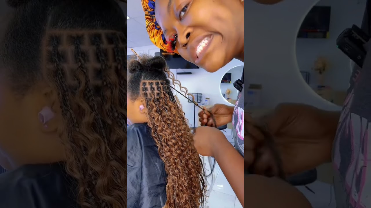 ASMR BRAIDING VIDEO