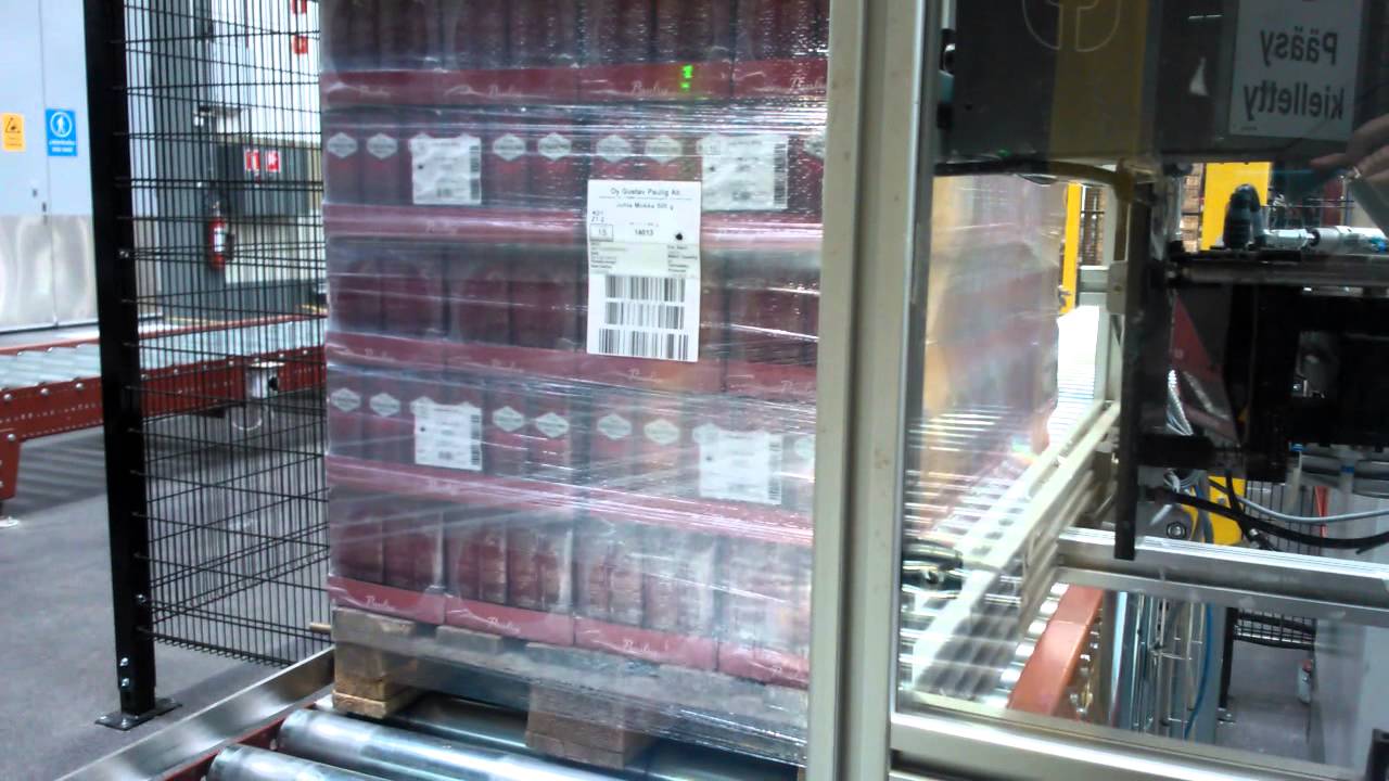 Microscan QX-870 Scans Pallet Labels at Paulig, Finland