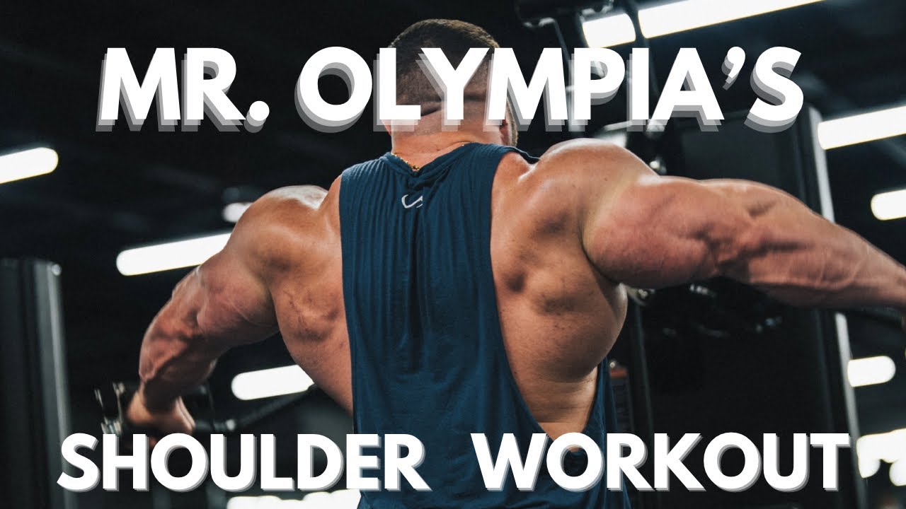 Inside Mr. Olympia's Arm & Shoulder Workout + SPECIAL Reveal .. The Future Of Supplements
