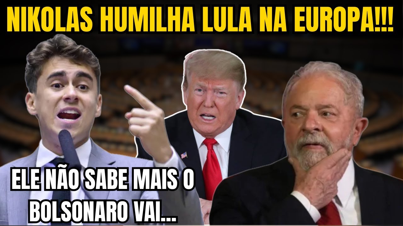 O QUE ele disse deixou TRUMP E TODA a Europa em choque!!