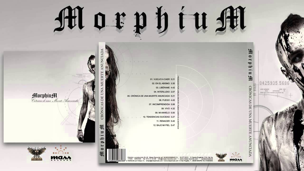 MorphiuM - Crónicas de una Muerte Anunciada [ Full Album ] 2013