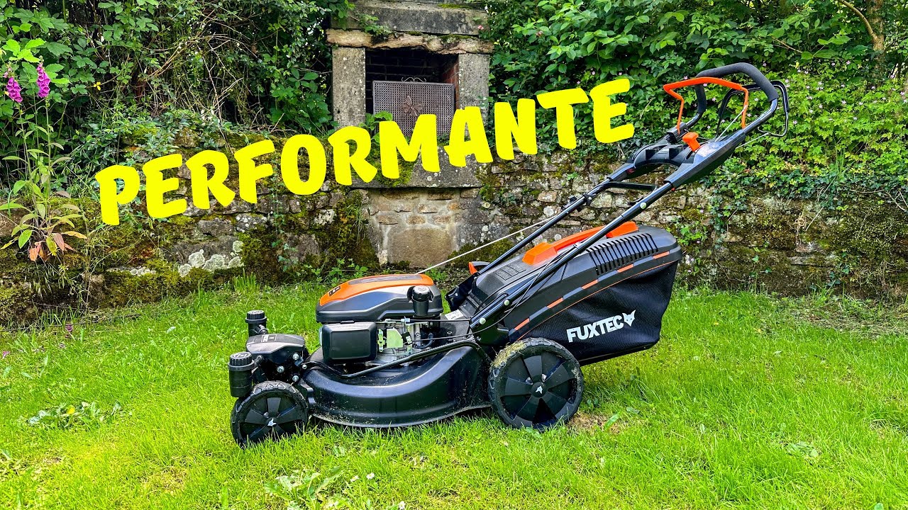 La MEILLEURE tondeuse THERMIQUE autotractée !