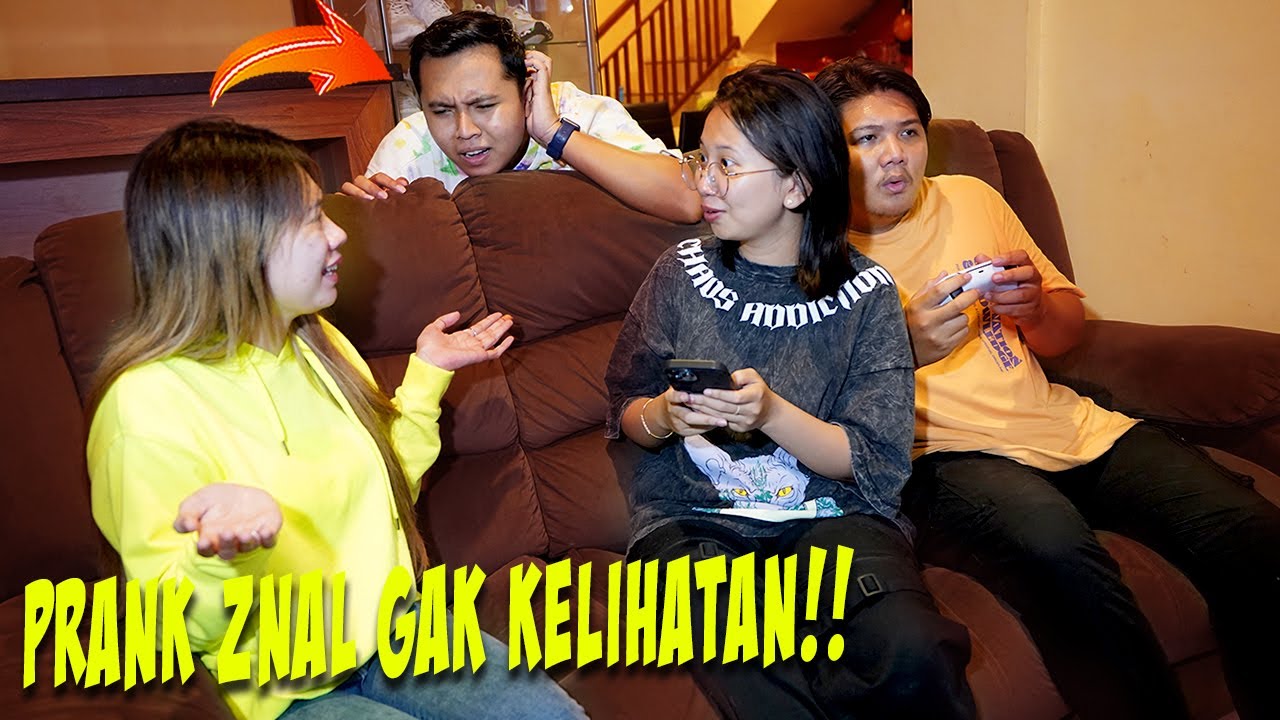 PRANK ZAINAL GAK KELIHATAN!! DIA SAMPAI KESEL!!
