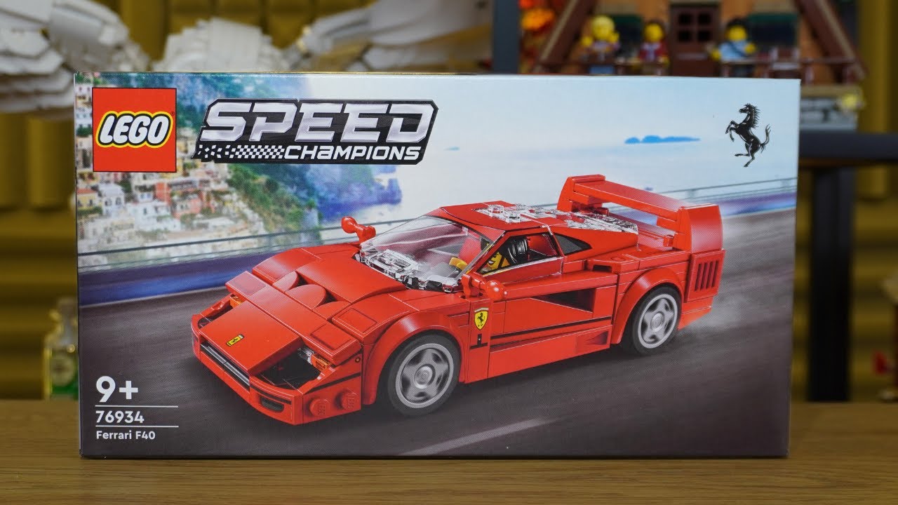 SUPERSAMOCHÓD FERRARI F40 🐎 LEGO SPEED CHAMPIONS 76934 RECENZJA