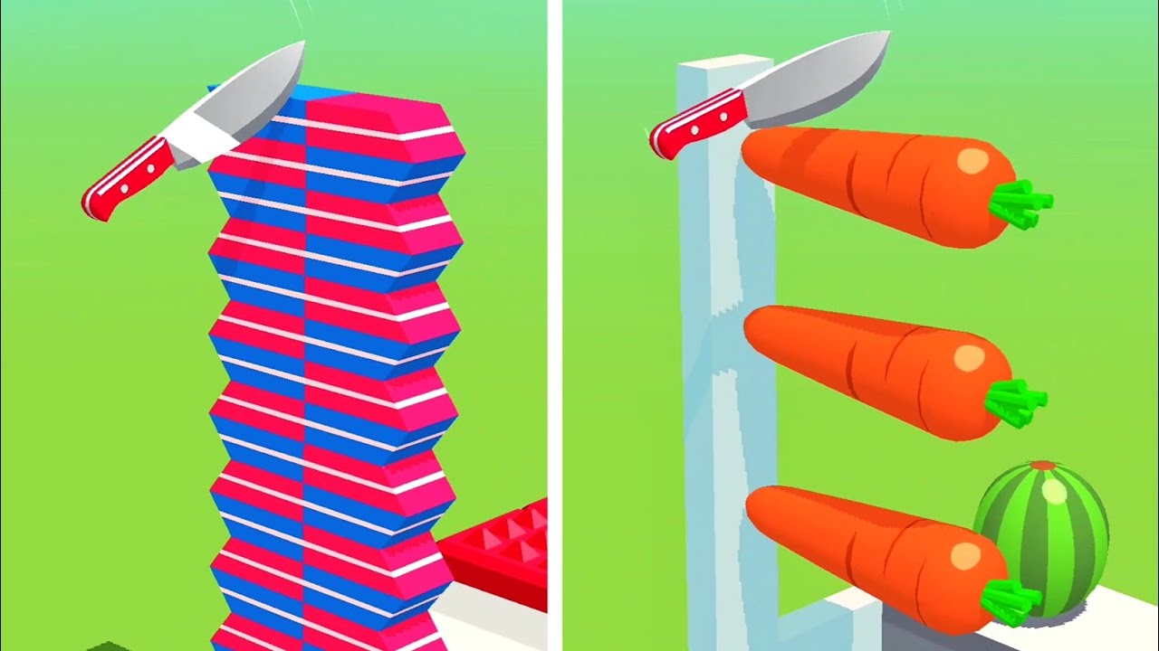 Slice It All Gameplay! Satisfying and Relaxing ASMR Slicing Video NEW UPDATE