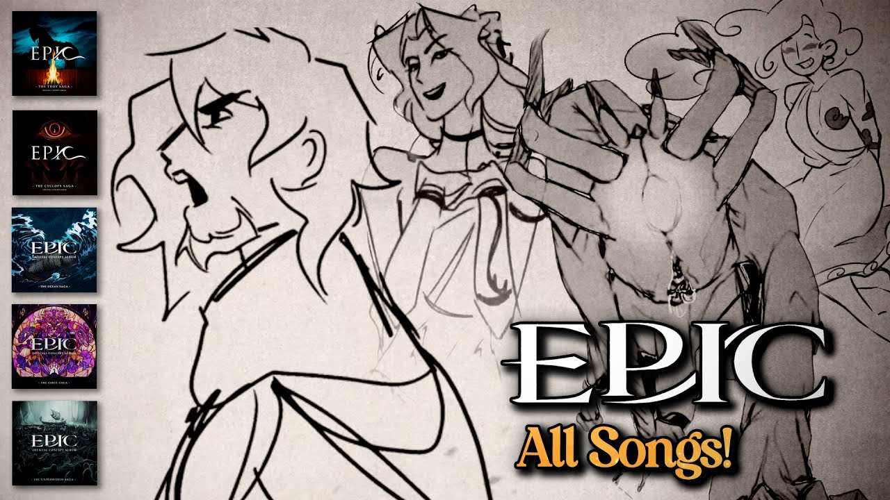 EPIC The Musical: All 20 Songs of Act 1 | Animatic Fan Compilation (w/ Subtitles)