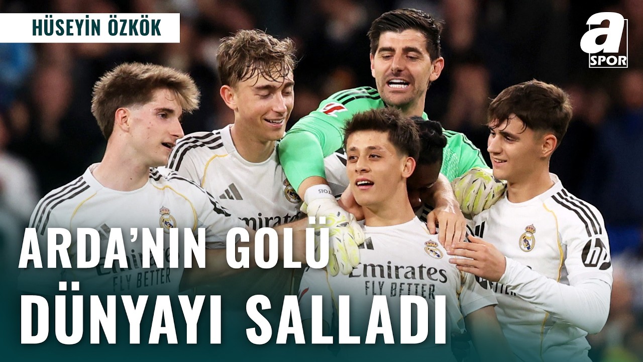 Arda Güler'in Attığı Gol Dünya Gündeminde