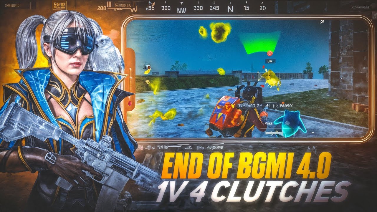 END OF BGMI 4.0 THIS UPDATE IS BROKEN 😭  || 1V4 INSANE CLUTCH ||