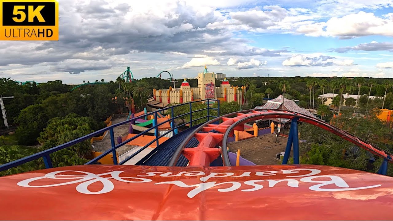 Scorpion POV 5K (Highest Quality) Busch Gardens Tampa, FL
