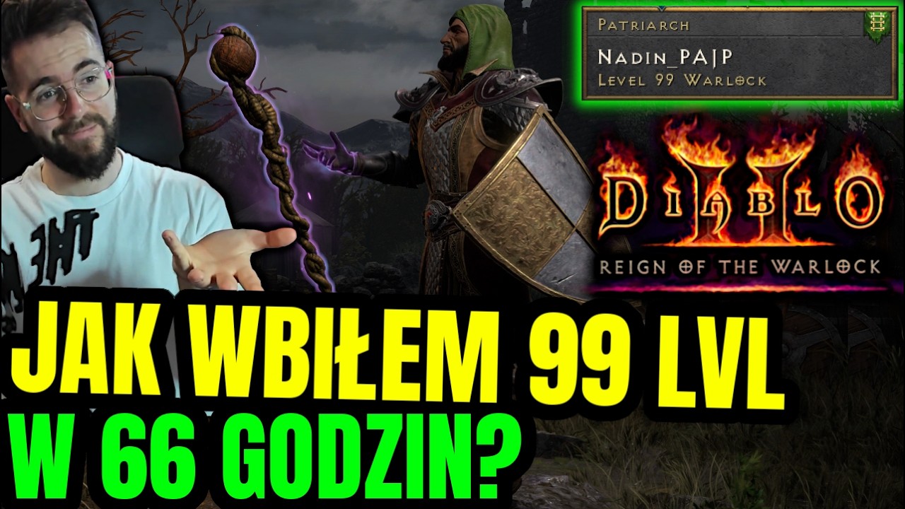 Jak wbijać 99 lvl SZYBKO? Jakie ITEMY & BUILD na Warlocku do LVLINGU? Diablo 2: Resurrected: RotW
