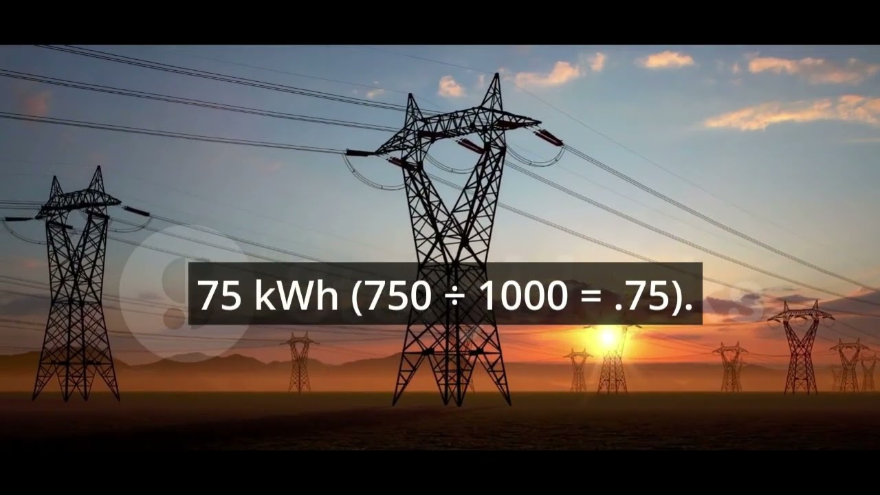 Do you know how to calculate the monthly electricity bill of your home?