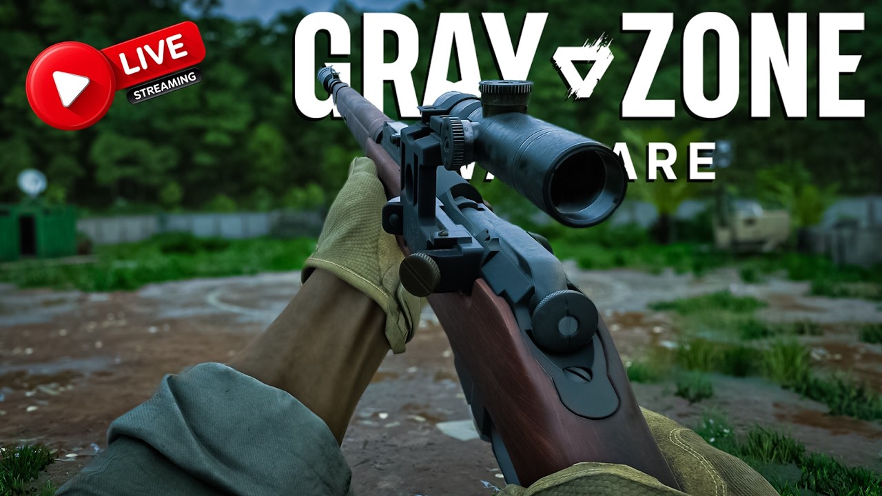 Фармлю с мосинкой в Gray Zone Warfare [Стрим]