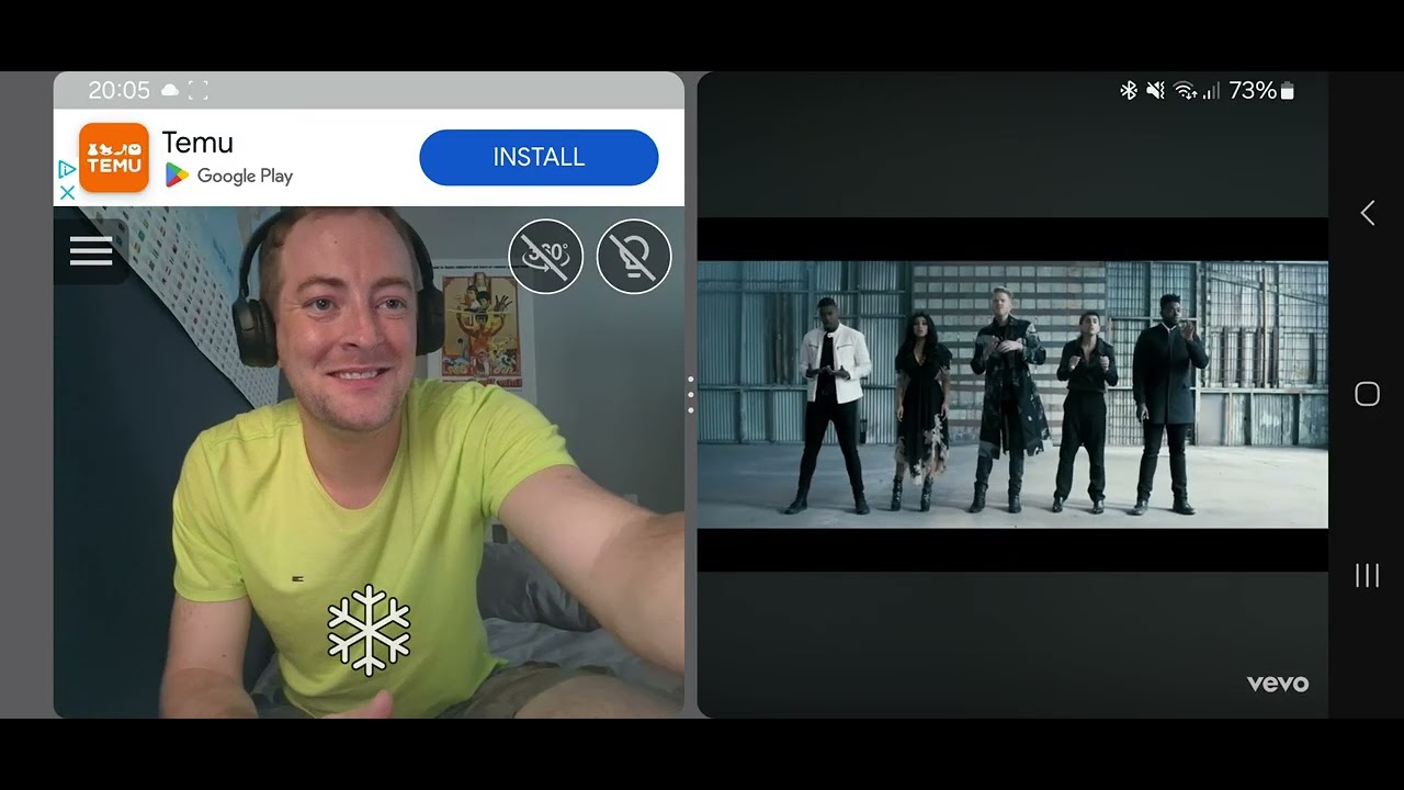 First Reaction to Pentatonix - The Sound of Silence #acapella #reaction