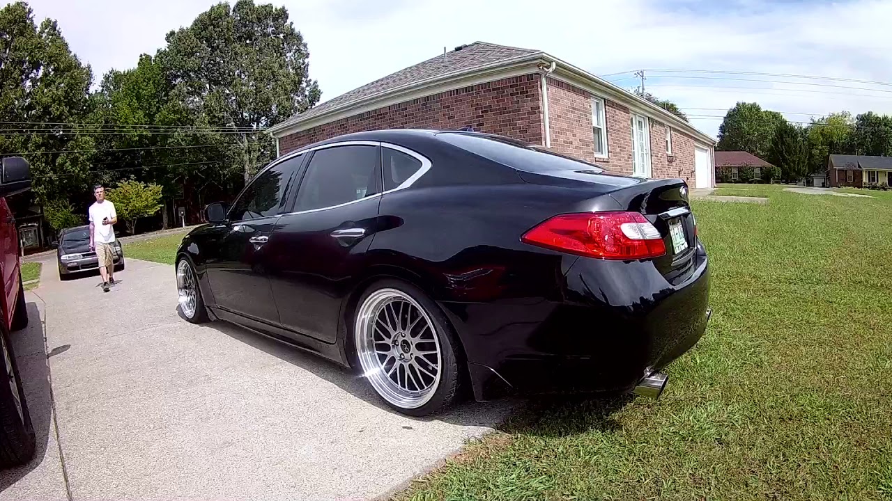 Infiniti M37 Cold Start / Test pipes
