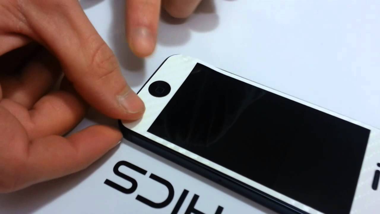 NV Graphics iPhone 5 Full Carbon Fiber Skin Installation