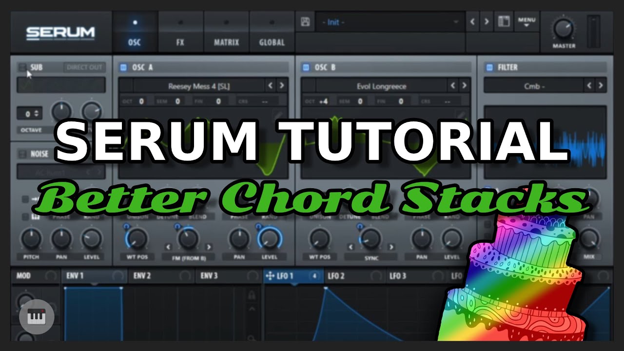 Serum Tutorial: Better Chord Stacks (k?d/graves)
