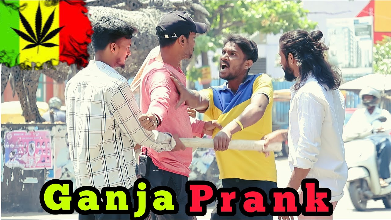 Part-1 ಗಾಂಜಾ ತಮಾಷೆ 🤪 😂 😛/Ganja prank 🤪🤣😛/ Nanu Tharle | kannada prank | Tharlenanmaklu