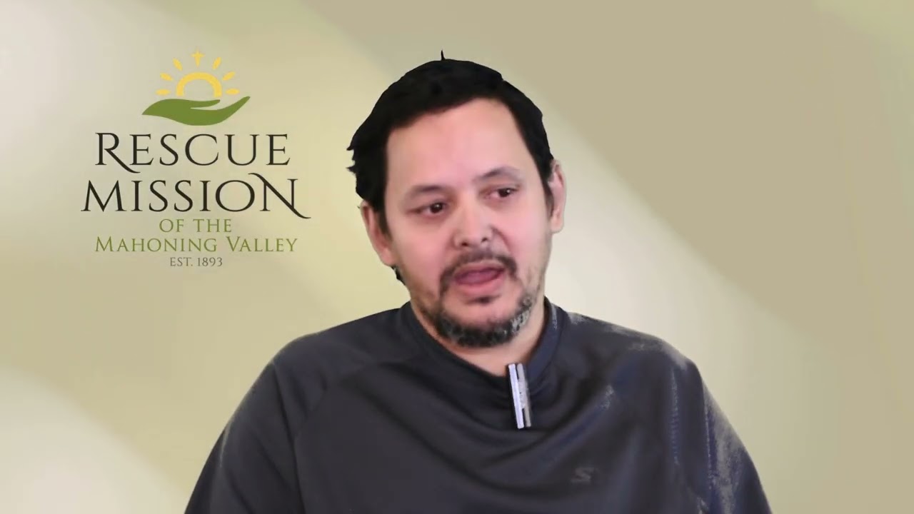 Victor Sanchez shares his testimony of time spent at Rescue Mission of Mahoning Valley