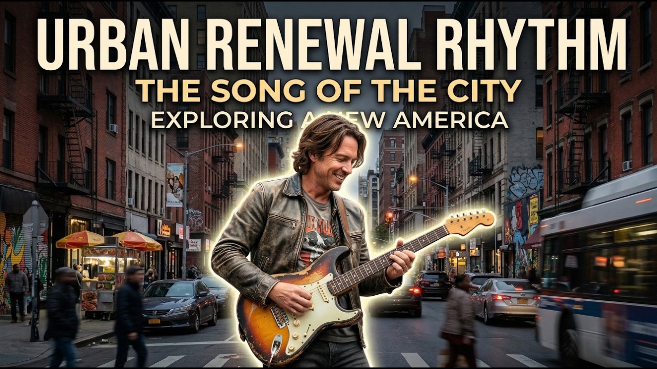 Urban Renewal Rhythm (Official Music Video) - Uplifting American Folk Rock Song About Hope & Unity