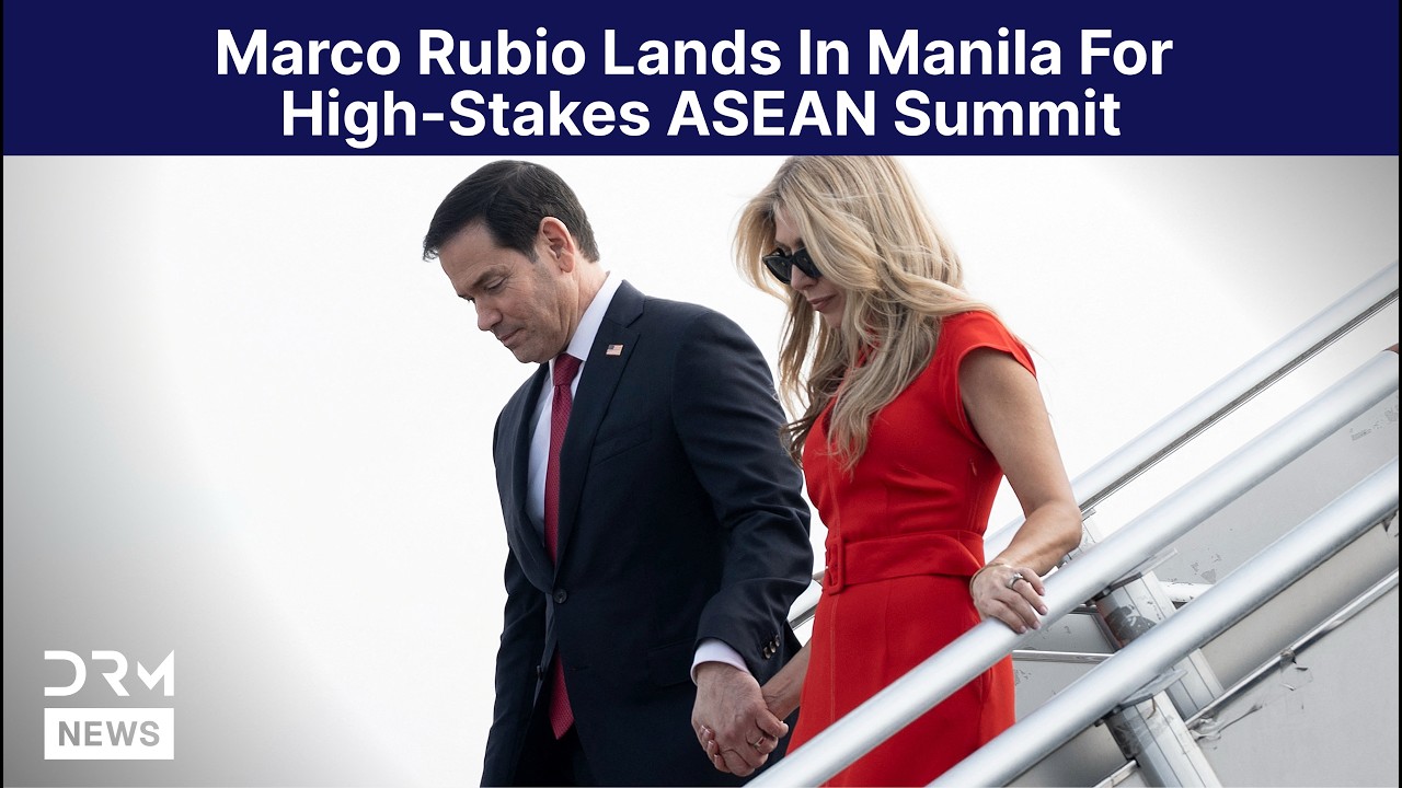 WATCH: U.S. Secretary of State Marco Rubio Lands in Manila for High-Stakes ASEAN Summit | AC15