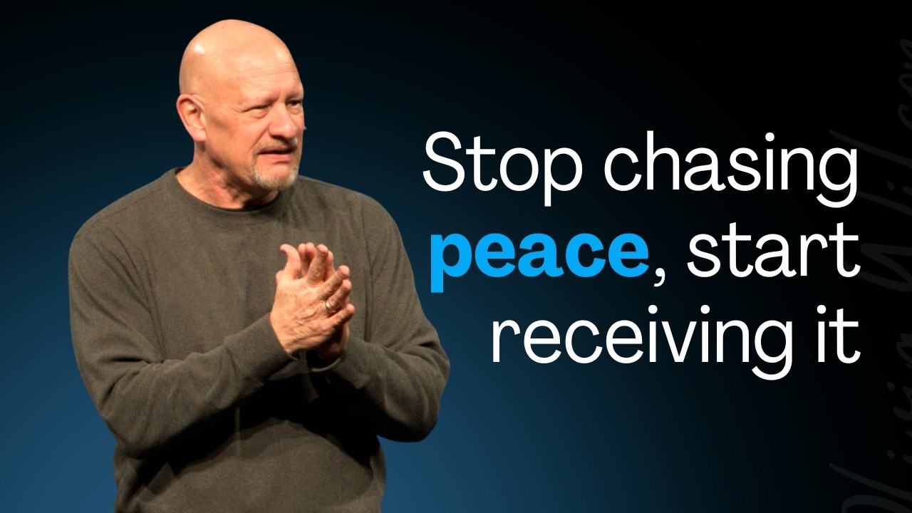 Stop Chasing Peace, Start Receiving It | Pastor Brett Carlson