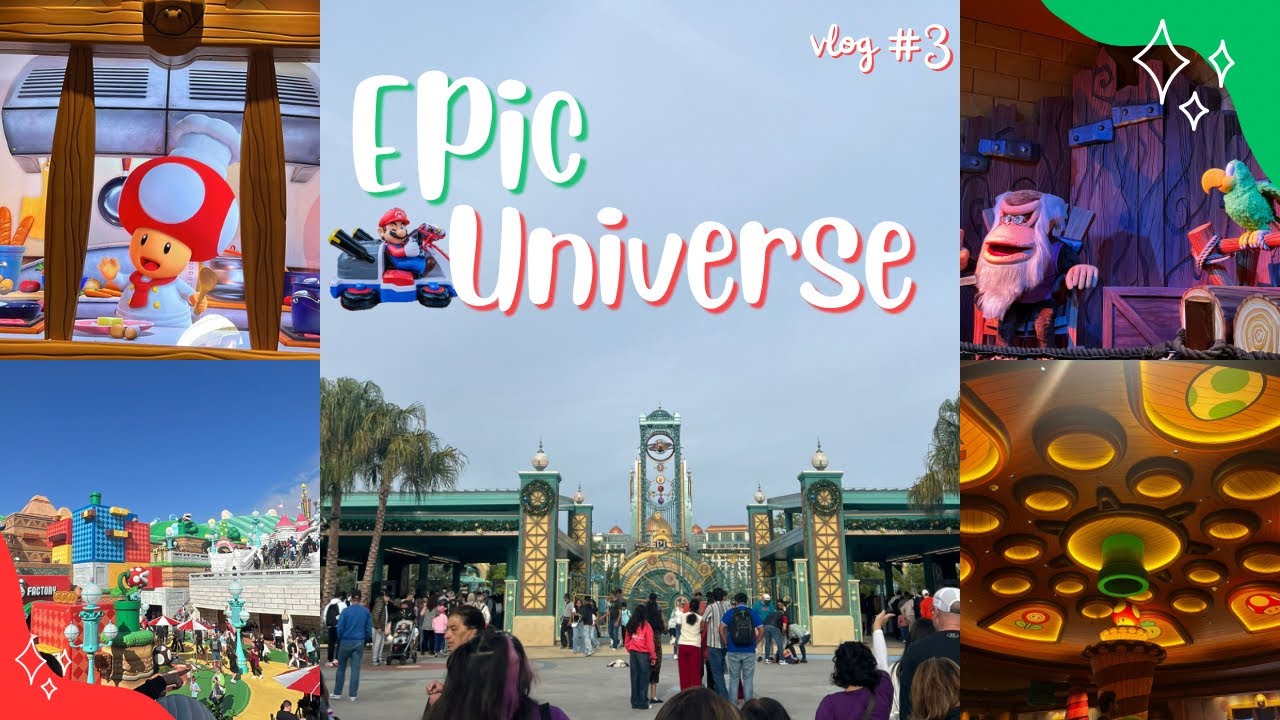 Vlog:EPIC UNIVERSE!!/ vlog#3