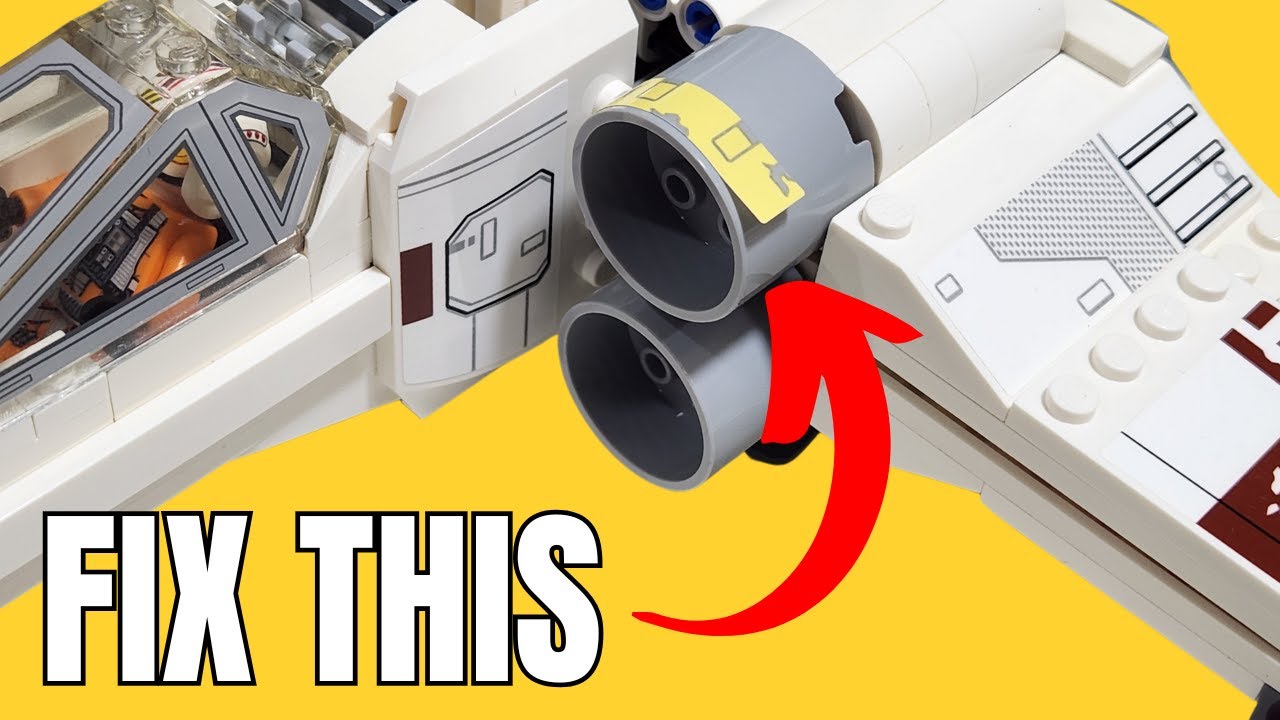 How to Remove Sticker Residue from Lego!