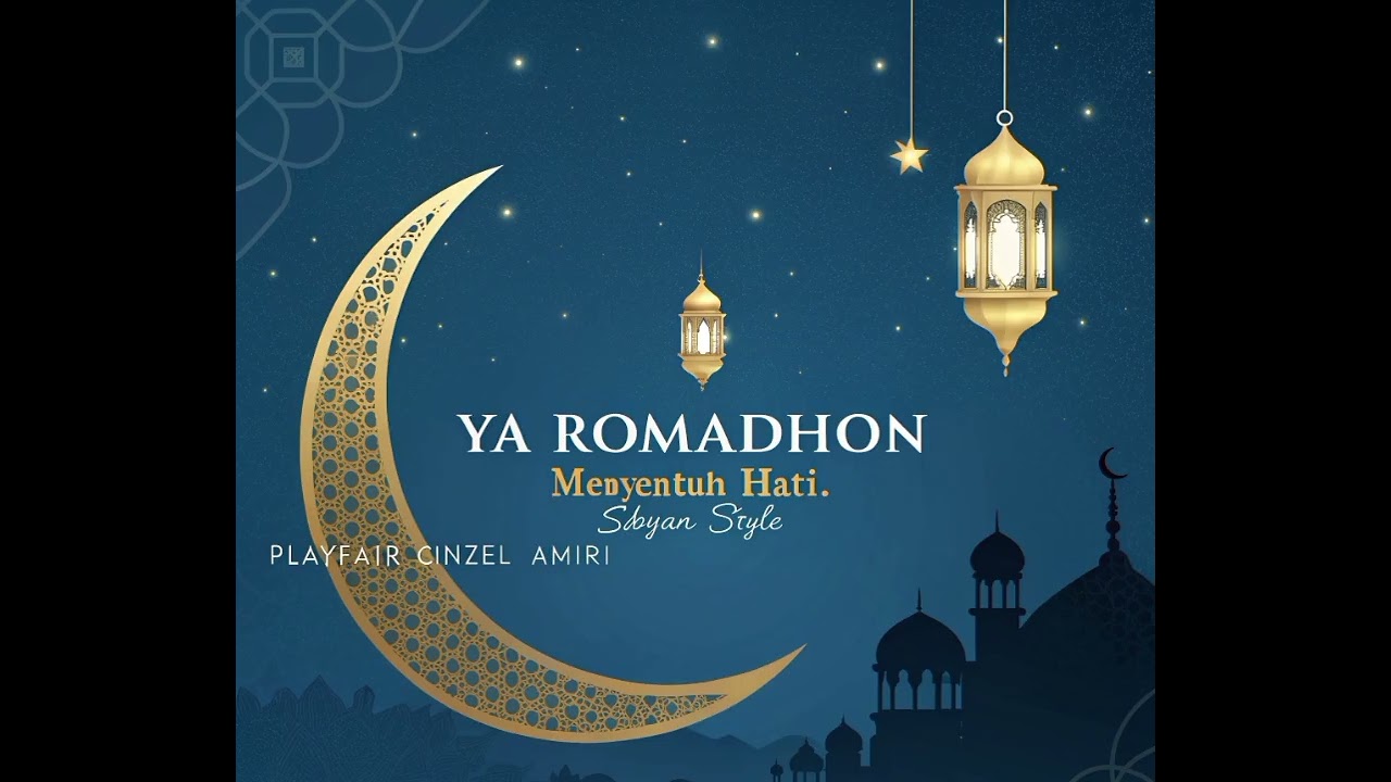 YA ROMADHON – Sabyan Style Gambus Pop Nasheed | Lagu Religi Ramadan 2026