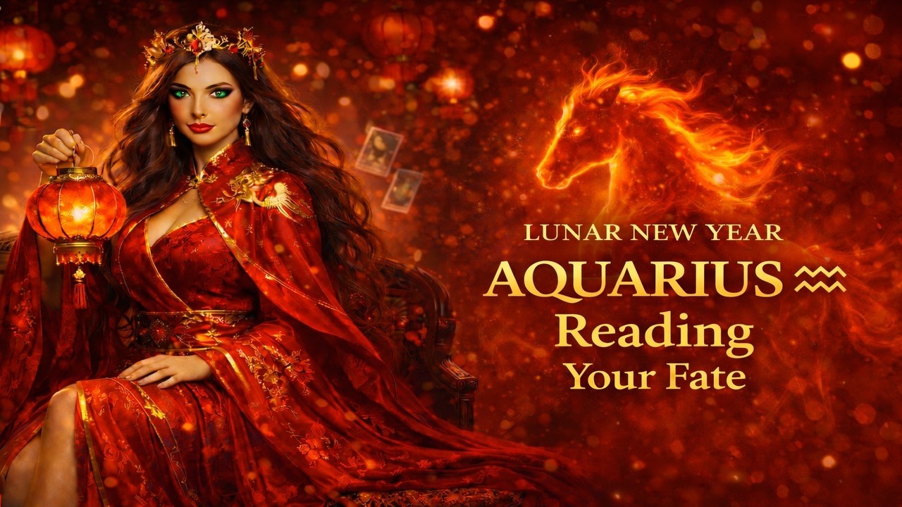 AQUARIUS ♒️ LUNAR NEW YEAR 🧧 12 MONTH PREDICTIONS 🗓️