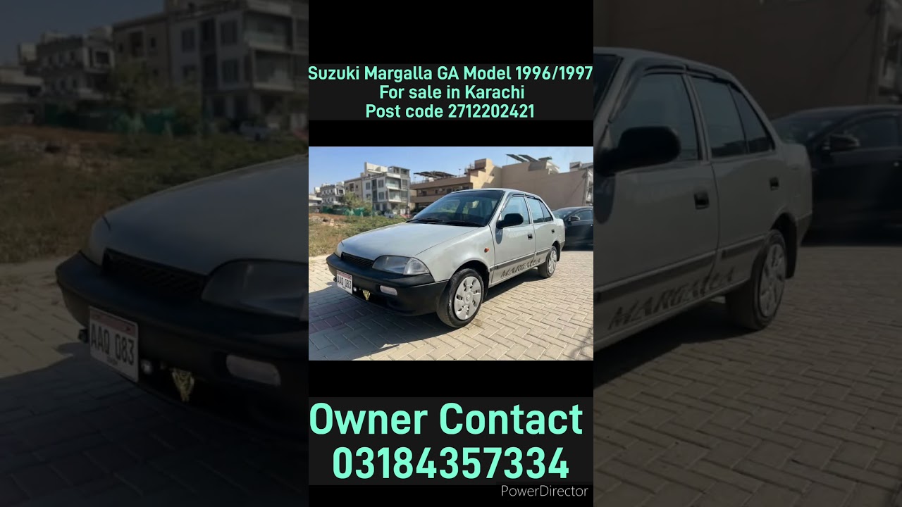 Suzuki Margalla GA Model 1996/1997 For sale in KarachiPost code 2712202421# #phonk #music #beats