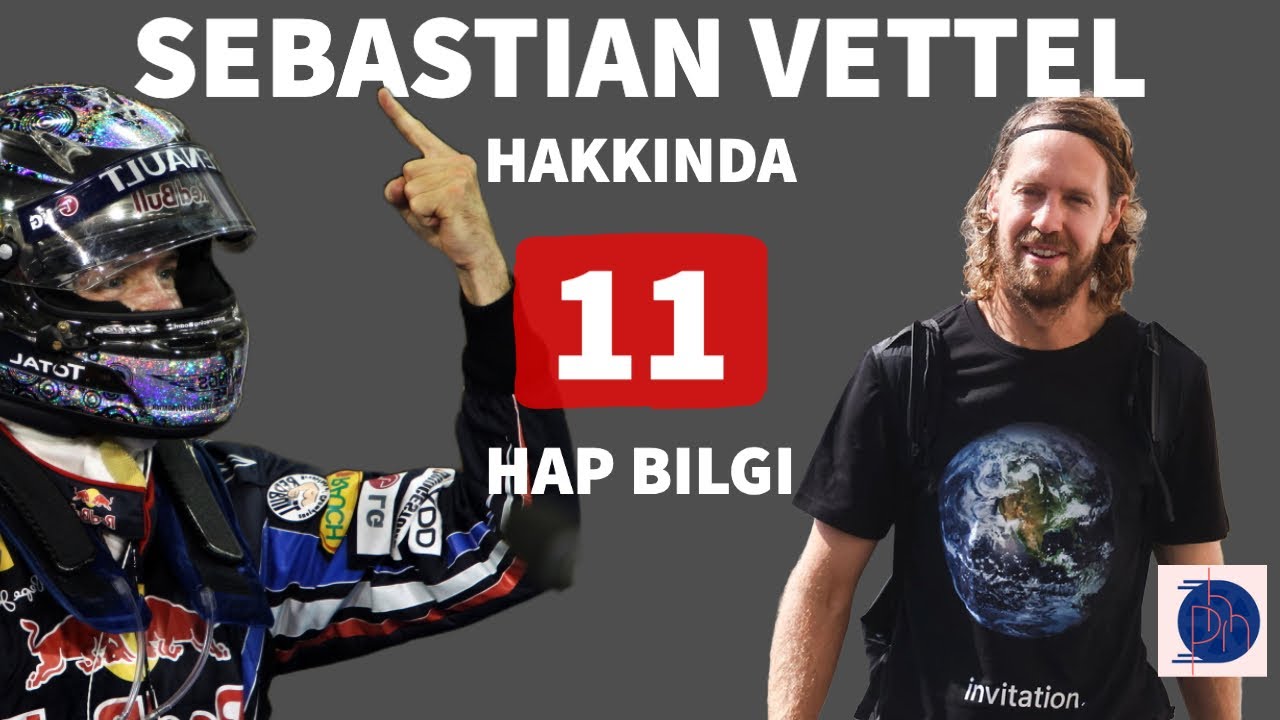 Sebastian Vettel Hakkında 11 Hap Bilgi