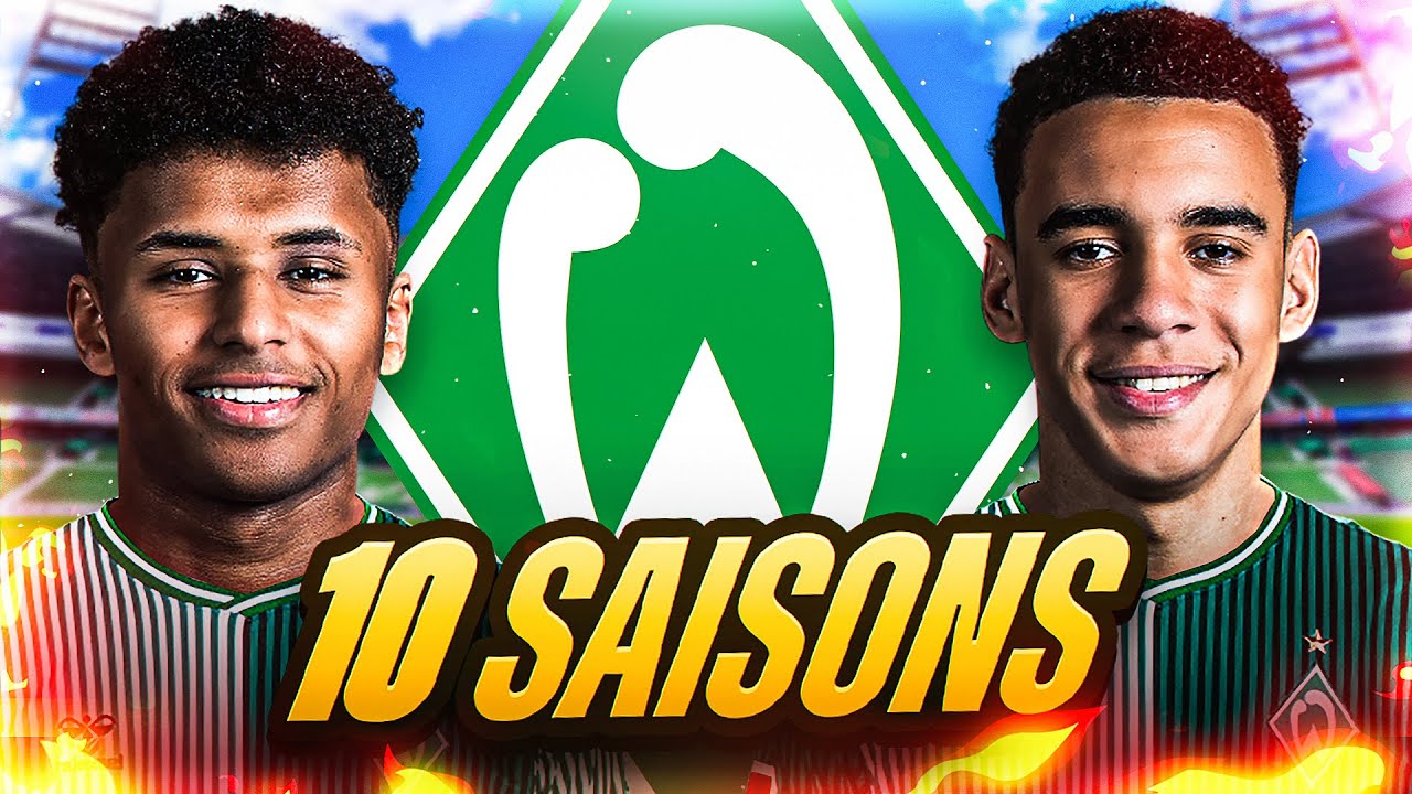 Ich übernehme WERDER BREMEN für 10 SAISONS 😲🔝 FIFA 23