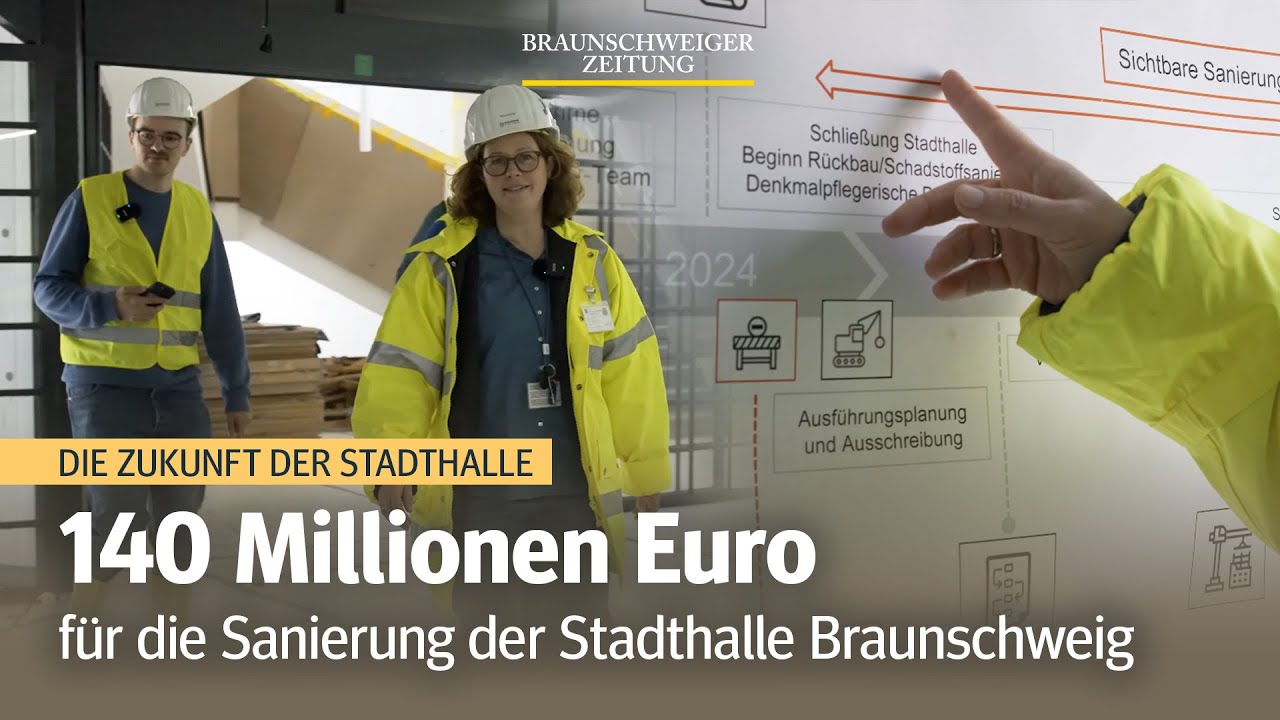 Hinter den Kulissen: So aufwändig ist die Sanierung der Stadthalle