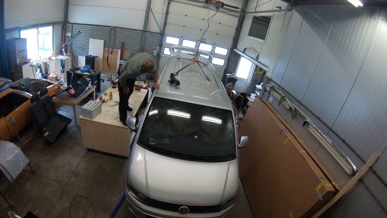 Slaapdak plaatsen MK Customcampers