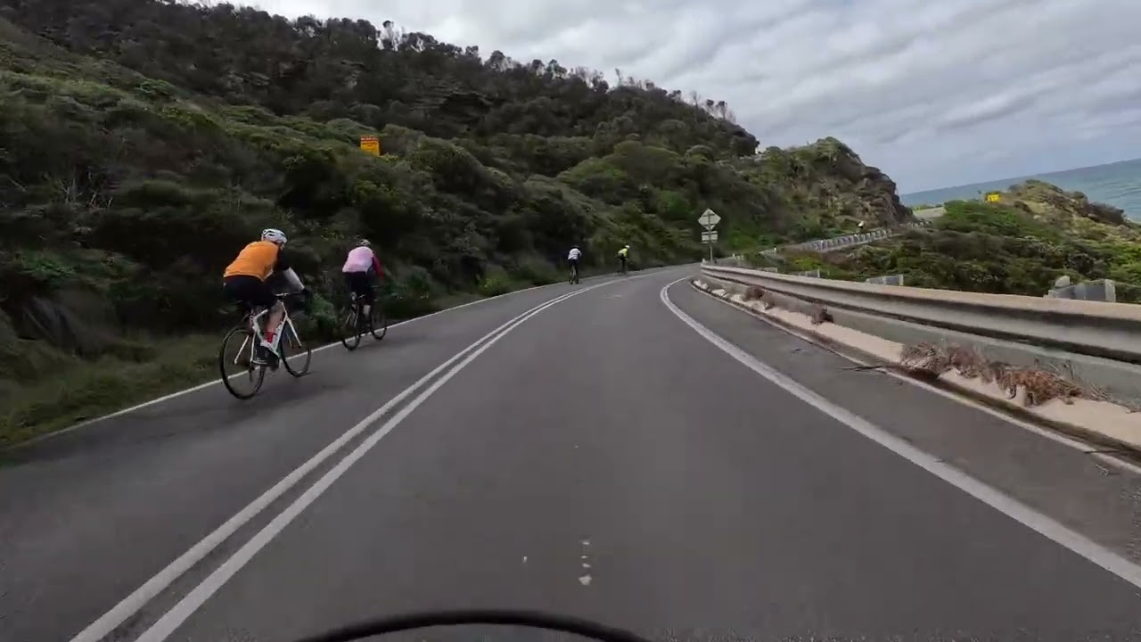 Amy's Grand Fondo 2024 45km Race Video 2, Apollo Bay to Lorne