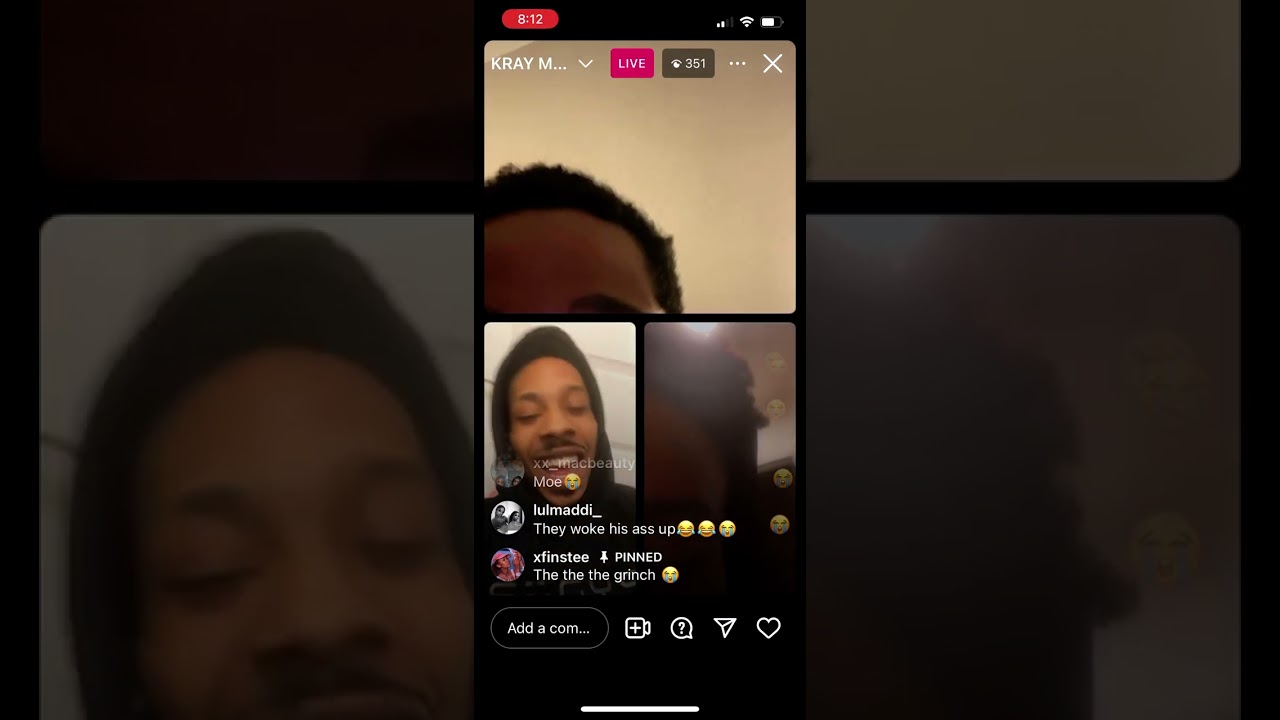 Ant glizzy & kray gets young raymo on ig live to troll him (funniest live) 😭