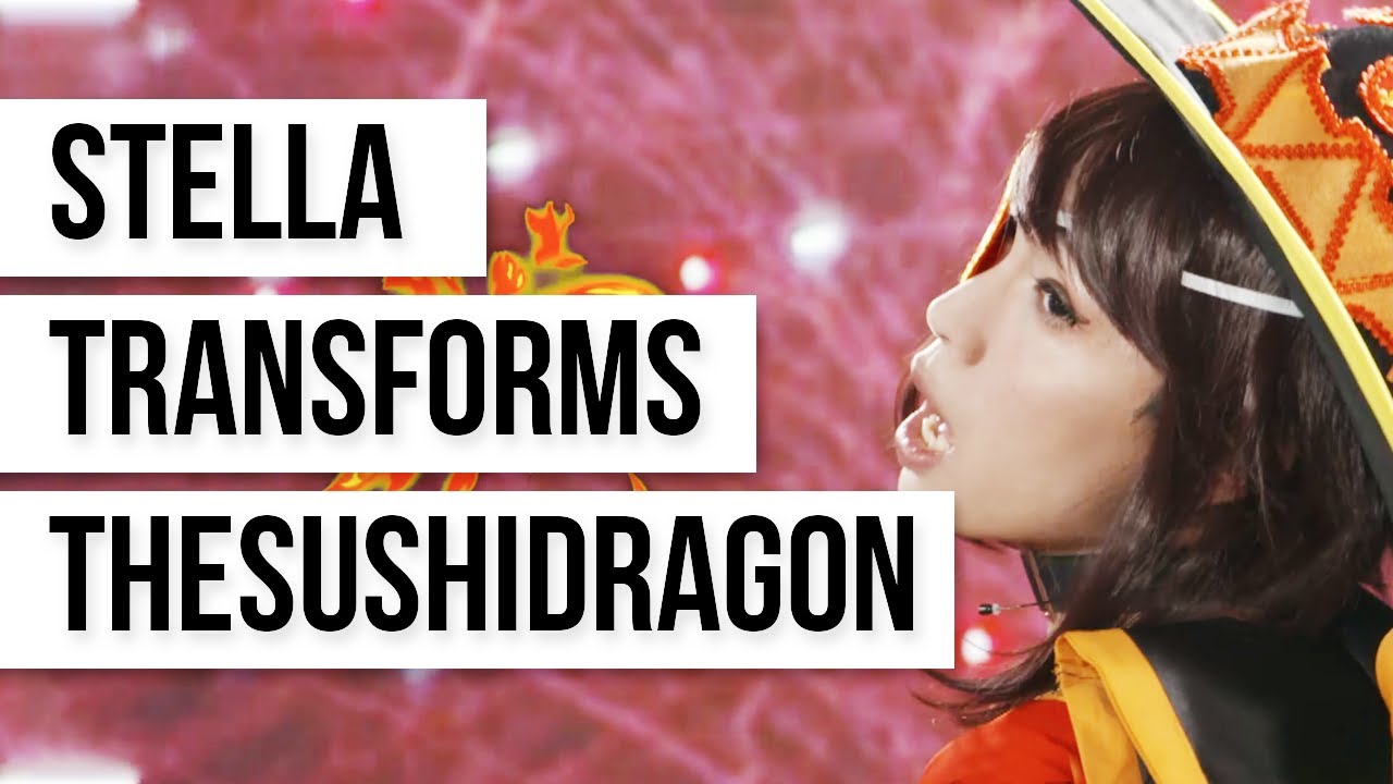 Konosuba Cosplay by TheSushiDragon as Megumin Highlights - Stella Transforms