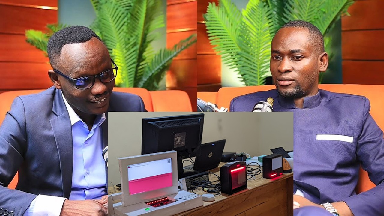 INTERAMATSIKO KU MASHINI YA E-VISITORS YAKOZWE N’ABANYESHURI 2 YAHINDUYE IBINTU MU BIGO BIYIKORESHA