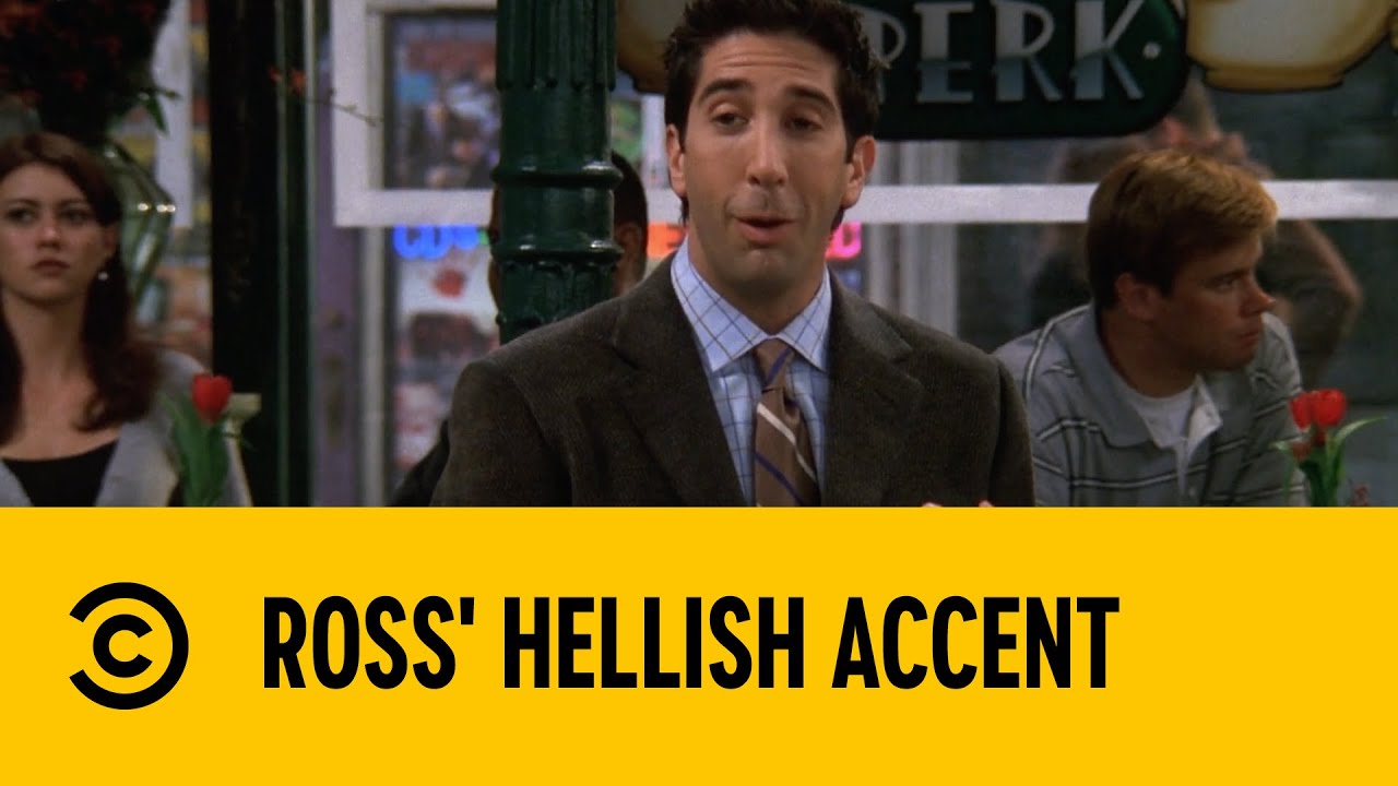 Ross' Hellish Accent | Friends | Comedy Central Africa