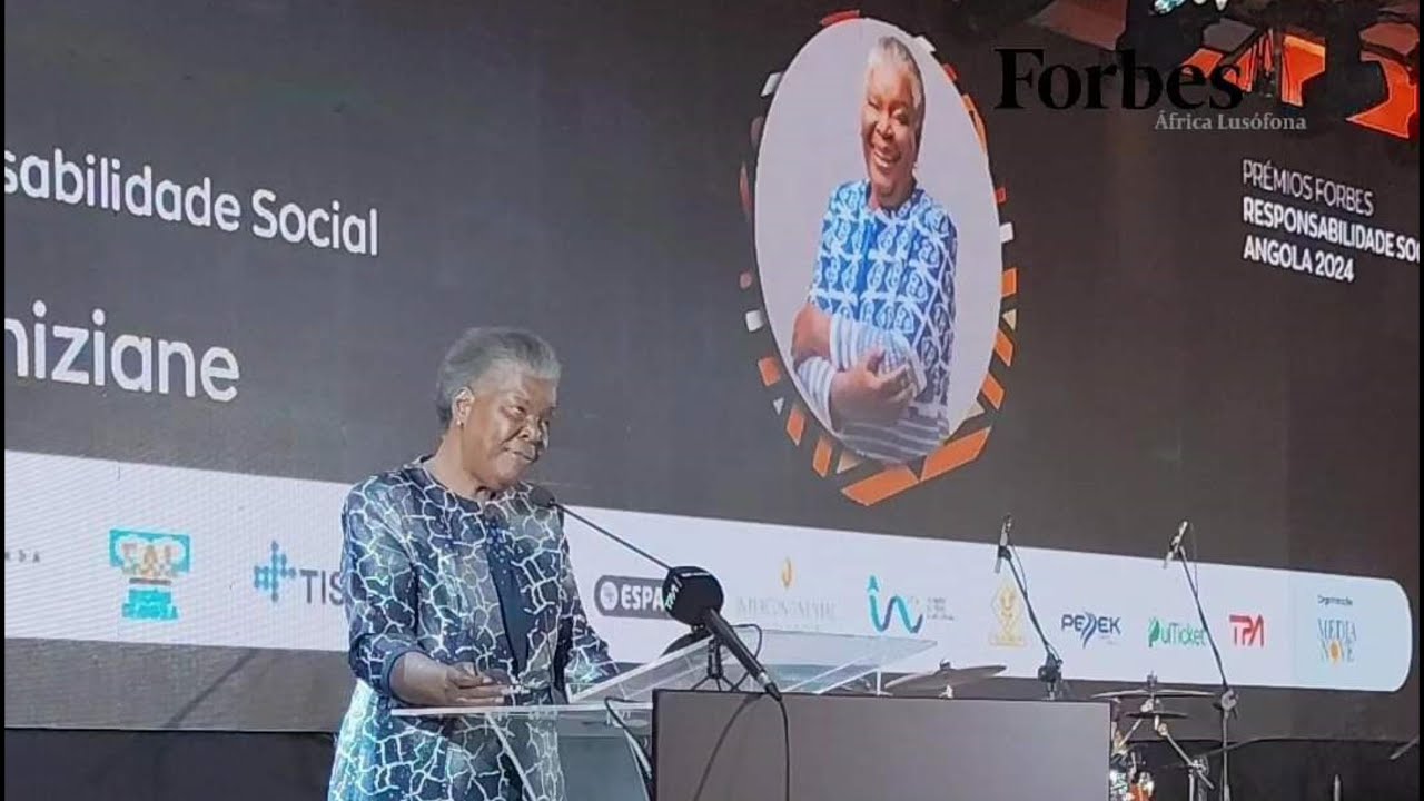 PAULINA CHIZIANE - PRÉMIOS FORBES RESPONSABILIDADE SOCIAL ANGOLA 2024