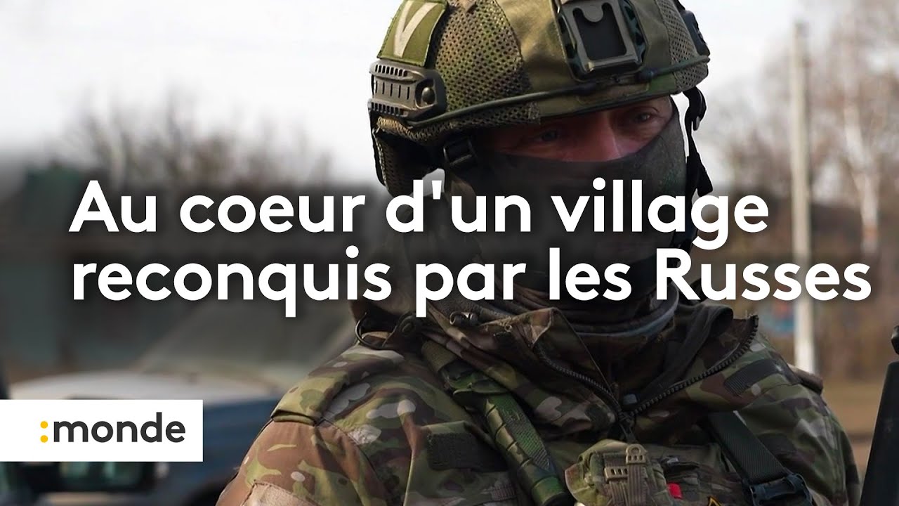 EXCLU : au coeur d'un village reconquis par l'armée russe