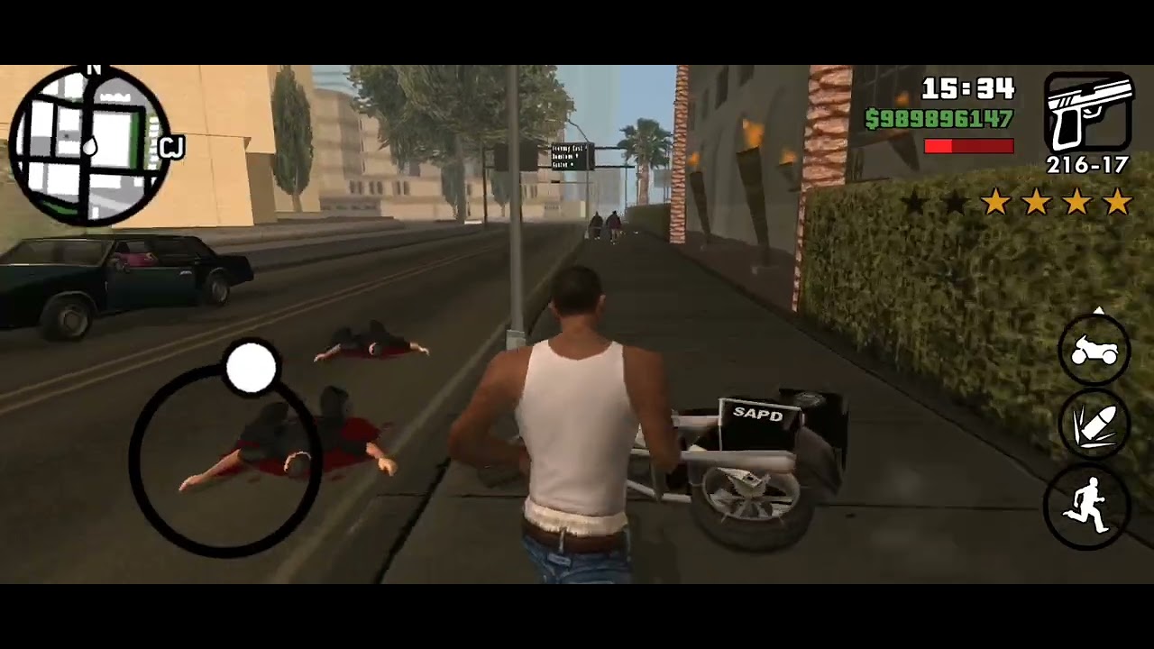 Just a normal bike ride in Vice City… until the cops showed up!🚲🚔#viral @TechnoGamerzOfficial#shorts