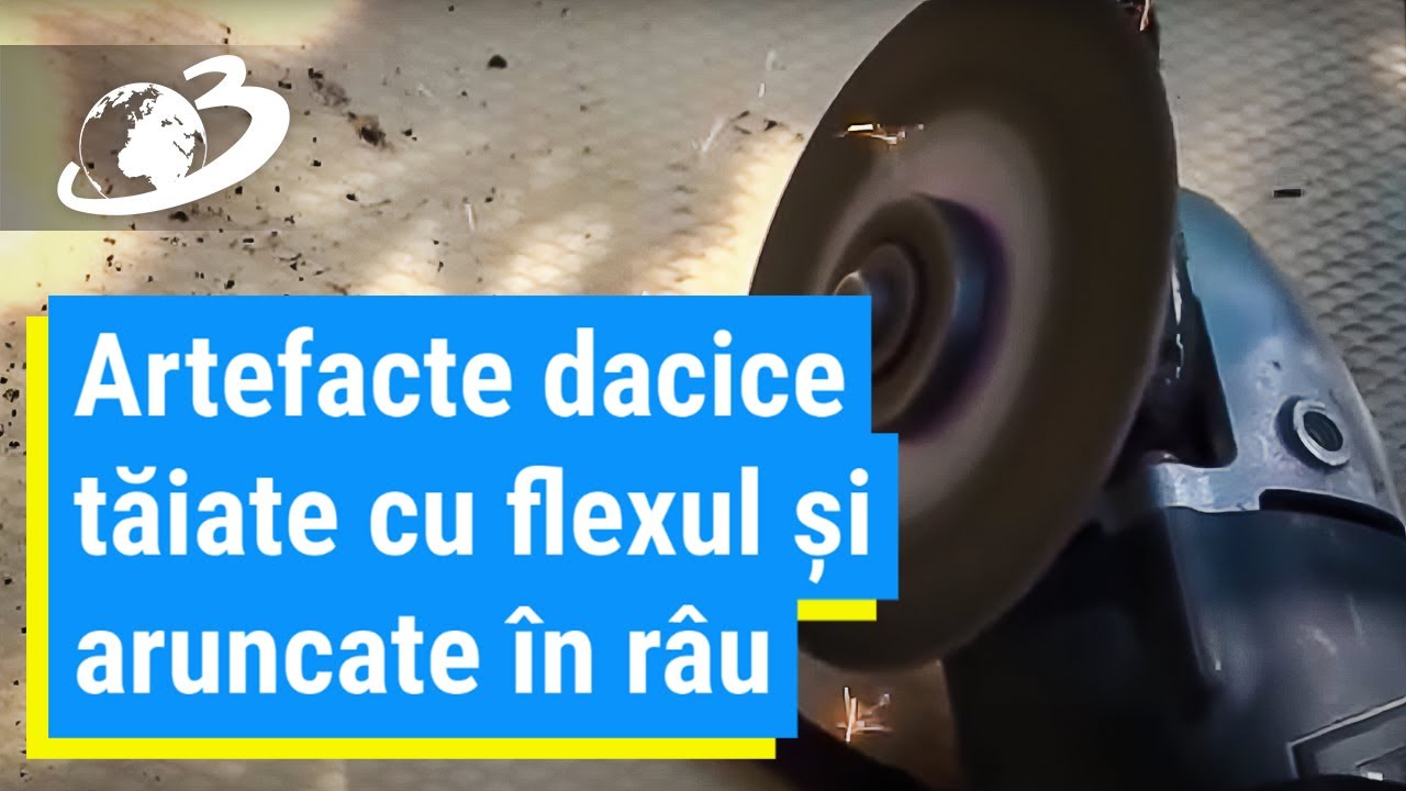 Artefacte dacice tăiate cu flexul şi aruncate &icirc;n r&acirc;u, răzbunare a hoţilor de comori