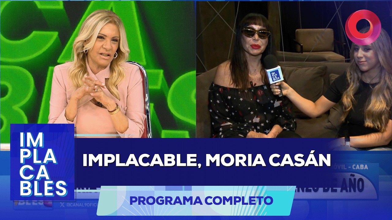 Implacable, Moria Casán | #Implacables Completo 28/02 - El Nueve