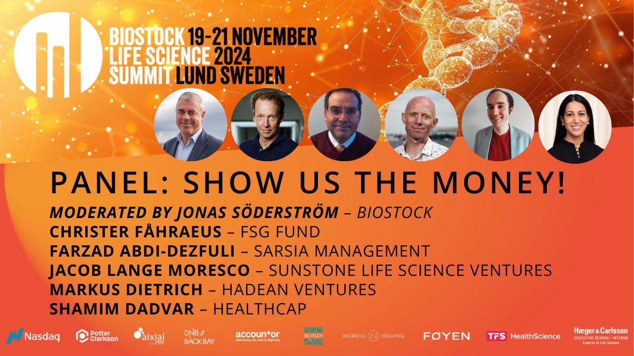 Show us the Money! | BioStock Life Science Summit 2024