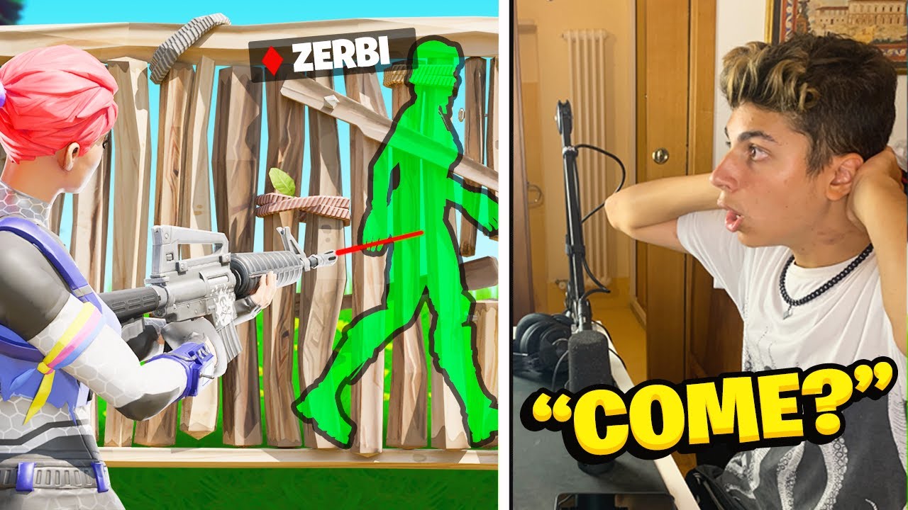 HO USATO LE HACK NEL NASCONDINO con i MIEI AMICI su FORTNITE!! 😂