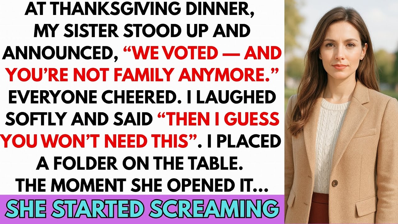 At Thanksgiving Dinner, My Sister Stood Up And Announced, “We Voted—And You’re Not Family Anymore.”