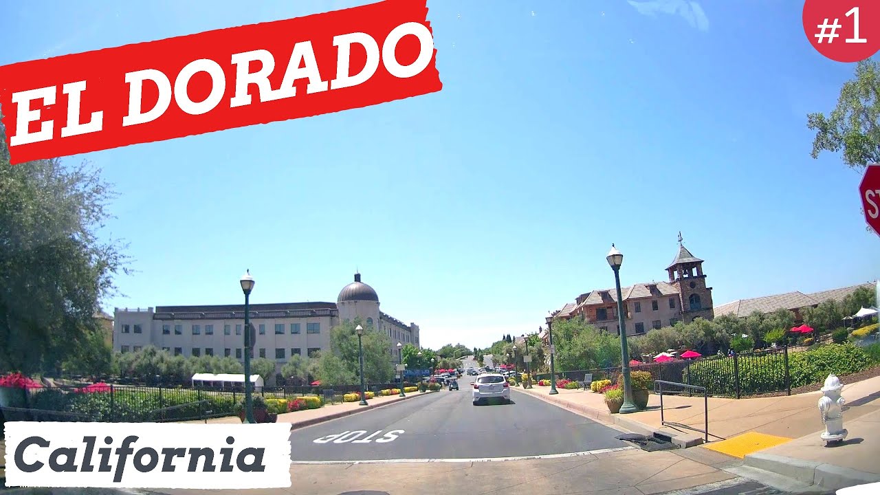 El Dorado Hills California | Dash Cam | USA | 4K