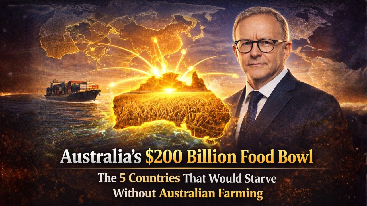 Australia’s $200 Billion Food Bowl: The 5 Countries That Would Starve Without Australian Farming